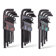 tinduo 육각 렌치 세트 자동차 수리 공구, 1세트, 36종