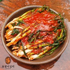 [호랑이김치] 아침에 버무린 전라도 파김치 (국산100%), 1kg, 1개