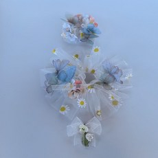 팝마트 스컬판다 빛의 정원 겨울 교향곡 시리즈 수공예 인형옷 2피스 3피스 드레스 세트, SP는 착용하기에 적합합니다, 해바라기 드레스 3피스 세트