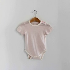 라썸베베 아기 신생아 반팔 면 메쉬 바디 수트 매쉬 바디 슈트 내복 내의