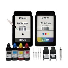 캐논잉크 PG-445 CL-446용 무한잉크리필세트 MG2540 TR4540 TR4640 TR4645, 셀프충전 무한리필킷 445+446세트(할인가), 1개