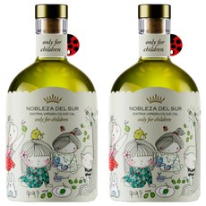노블레사델수르 엑스트라 버진 올리브 오일 온리 포 칠드런, 2개, 250ml