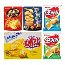 감자 과자 스낵 5종 눈을감자 무뚝뚝 포카칩 예감 NO 밀가루 인기과자