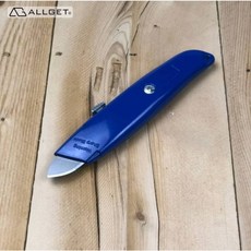 ALLGET 弧形美工刀 - 壁紙/障子紙專用 表面防破損 平面裁切, 1個, 替換刀片（10入）