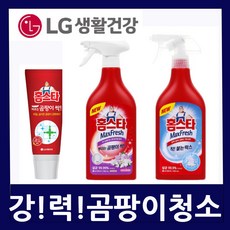 LG홈스타 곰팡이세제( 곰팡이젤/곰팡이스프레이/락스스프레이/선택구매)주방청소 기름때 찌든때제거 악취제거 화장실곰팡이청소 욕실곰팡이제거 곰팡이세정제 곰팡이전용세제 홈스타곰팡이젤, 01.곰팡이젤-1개.