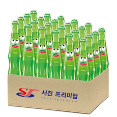 (서진프리미엄) 트위스트 앤 드링크 애플, 24개, 200ml