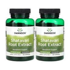 스완슨 사타바리 샤타바리 뿌리추출물 500mg 120캡슐 2개 Shatavari Root, 120정