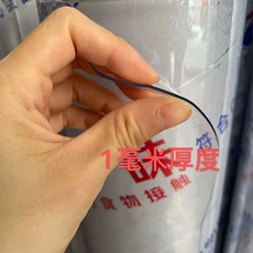 투명 아크릴 가림막 1.22m 너비 길이 0.3mm x 1m 두께, 1개