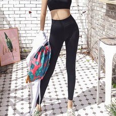 VERAF 女款高腰游泳貼身長褲