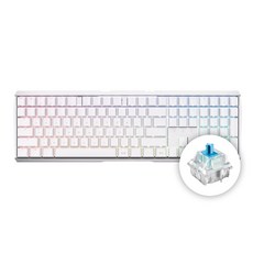 CHERRY 체리 키보드 MX BOARD 3.0S 2A RGB WIRELESS 기계식 유무선겸용 게이밍 키보드 (2종 축 선택) / 공식 판매점, 화이트, 청축, G80-3872-청축
