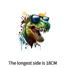 쿠쿠스토어 만화 소년 의류 공룡 열전달 패치 DIY 어린이 인쇄 다림질 프로그램에, 03 NTH-00133-11