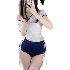 日本健身房制服布爾瑪角色扮演上衣和下裝