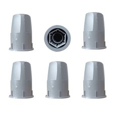 로켓볼트 롱캡 PVC캡 볼트캡 너트캡 스몰캡 마감캡 안전캡 육각캡, M28, 5개