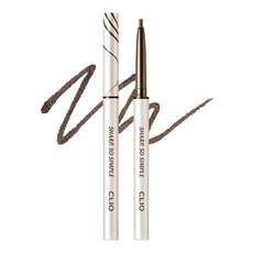 클리오 샤프 쏘 심플 워터프루프 펜슬 라이너 AD, 1개, 04 다크 브라운