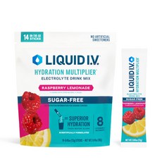 Liquid I.V. Hydration Multiplier Liquid I.V. Hydration Multiplier Sugar-Free - Raspberry Lemonade |, 1개