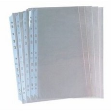 富福里 翔勛 FR-730 A4 三孔 檔案夾 (斜紋系列) 可放封面款/無封面款 資料夾 三孔夾 透明殼 文件夾, 11孔資料袋 100入, 1個