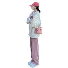 [벨루미아] 가을 겨울 임산부 투피스 세트 세련된 캐주얼룩 편안한 임부복