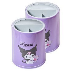 HAIPAI 캐릭터 주방 다기능 칼꽂이, 퍼플쿠로미, 2개