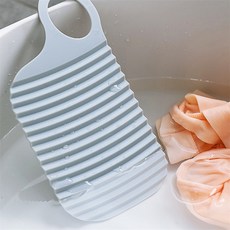 파스텔 세면대빨래판 손세탁 미니 빨래판 손잡이, 단품, 1개