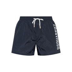 디스퀘어드2 로고 프린트 스윔 쇼츠, 블루계열