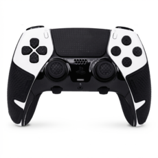 플레이스테이션 PS5 듀얼센스 엣지 그립테이프 커버 논슬립 땀흡수, 1세트, BLACK, EDGE_ULTRA