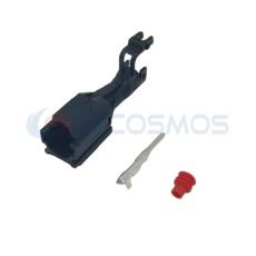 5세트 1핀 SWP 스타일 방수 커넥터 7123-7414-30 어댑터 자동차용 블랙 소켓 남성 플러그 MG640280-5, 03 1SET With Pin