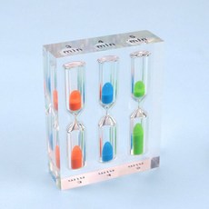 藍天嗨購 透明亞克力計時沙漏 創意家居擺件