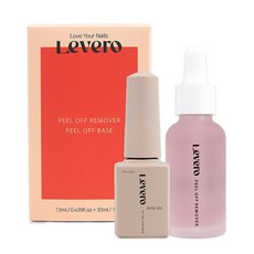르베로 필오프 베이스젤 + 필오프 젤리무버 세트, 1개, 43ml, 혼합색상 1개, 43ml, 혼합색상