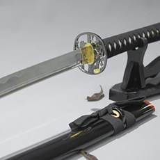 (비젼) 태극도 1 가검 일본도 중량가검 강철가검 미술도검 진가검 목검 도검 코등이 카타나 사무라이 무사도 다마스커스 접쇠 단조