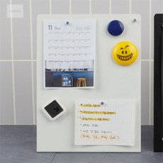 CDRW L형 보드판 A5 벽걸이 안내 프레임, 흰색