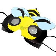 곤충눈 겹눈관찰 꿀벌안경 만들기 5인 방과후수업교구 자연과학완구 과학실험키트 DIY, 1개