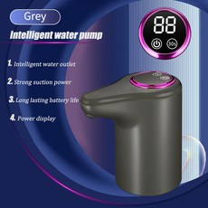 전기식 정수기 스마트 가정용 음수기 충전 (통수 정수용) 자동 USB, 라이트 그레이