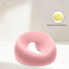 조절 페이스 크래들 베개 마사지 테이블 메모리폼 살롱 레스트 홀 전문 스파 페이셜 베드 눕는 자세용, 8. Standard Pink