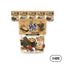 사조 365x24 땅콩버터 크리스피김, 25g, 18개