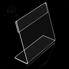 도리엔토리 아크릴 테이블 게시판 15x10cm 가로 정보표시