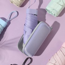 휴대용 6단미니 우산 용양용 용우산 양산 가벼운 데일리 겸용