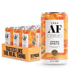 AF DRINK SPRITZ 있는 APERO 식물의 애프터글로우 따뜻함이 무알코올 알코올, Apero Spritz, 1온스 (1팩)