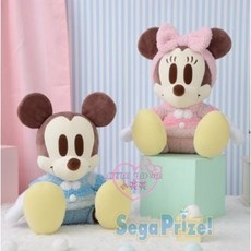 小花花日本精品 米奇米妮毛巾材質情侶玩偶對偶, 1個