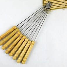 타코야끼 송곳 문어빵 만들기 캠핑 꼬챙이 만드는 도구 2개, 1개