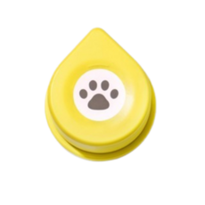 喵乎汪也 寵物錄音按鈕 - 觸感交流款, 黃色, 1個