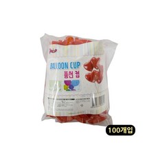 MB8 풍선컵 레드 100개입 풍선스틱