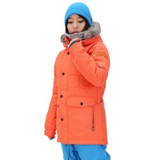 슈가포인트 여성 스노보드/스키 자켓 고어텍스기능 뛰어난 보온성의 두터운 패딩 Poca J