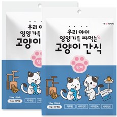 비타츄 짜먹는 고양이 간식, 참치, 15g, 60개