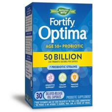 네이쳐스웨이 옵티마 성인용 유산균 500억 베지테리안 캡슐, 30개입, 1개, 30정