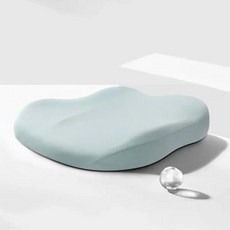 범용 메모리 폼 카시트 부스터 쿠션 메인 드라이버 컴포트 릴리프 의자 모든 시트에 적합, Blue