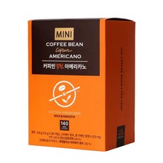 커피빈 캡틴 아메리카노 미니 0.9g x 140개입, 1개