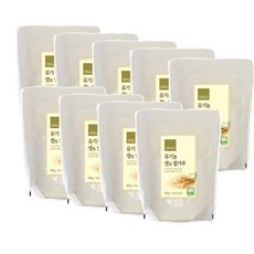 ORGA 유기농 생쌀가루, 350g, 9개