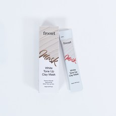 프리셋 화이트 톤업 워시오프 클레이 마스크, 2개, 5개입