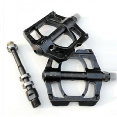 교체 트리플베어링 경량 알루미늄 평페달 1쌍 470G, 본상품