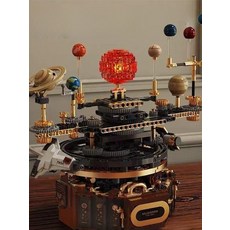 전동 태양계 모형 행성 과학실험키트 우주 교육용 실험도구 천문학 데스크 장식용, 1. 태양계, 1개